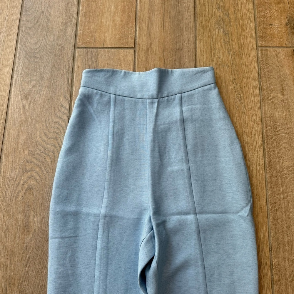 NEW Keepsake Women's Vanna Tapered Pants Tuxedo Style Blue XS/0-2 - Picture 3 of 8